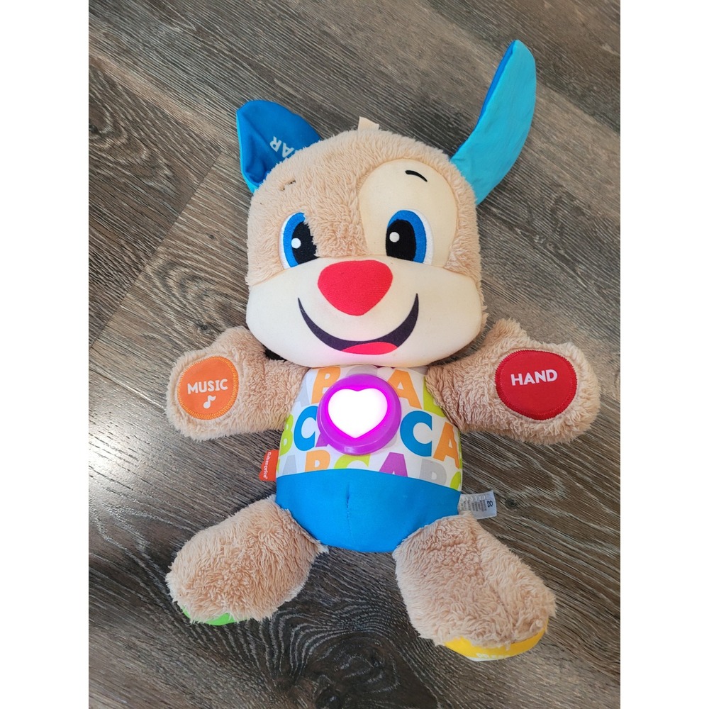 Fisher Price Laugh & Learn Smart Stages Puppy Interactive Plush Musical Toy #8